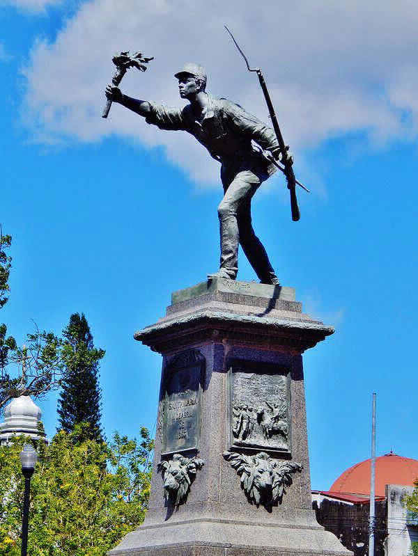 Juan Santamaría, Costa Rica national hero