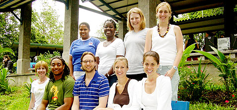A Maestro group at ICLC - Learning spanish in Costa Rica