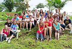 Students at ICLC Campus, Alajuela, Costa Rica